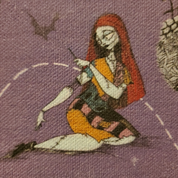 Disney Nightmare Before Christmas Printed Jack Skellington & Sally Canvas Print - Picture 5 of 11